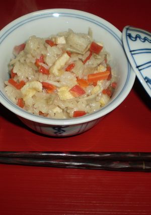 京風炊き込みごはん-レシピのメイン写真