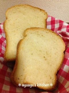 HBで作るふわふわな食パン☆-レシピのメイン写真