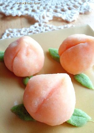 離乳食☆幼児食☆ひな祭りに桃マッシュ-レシピのメイン写真