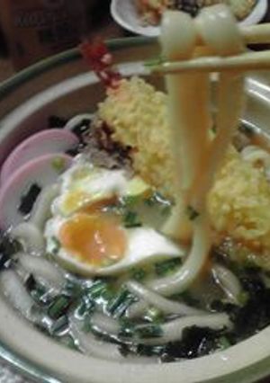 手打ちうどん(ふみふみうどん♪)-レシピのメイン写真