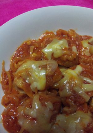ﾄﾏﾄｼﾞｭｰｽで…★チキンのトマト煮★-レシピのメイン写真