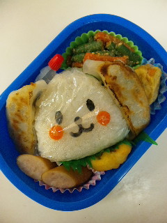 ワンちゃんおにぎり弁当-レシピのメイン写真