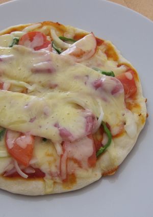 フライパンで♪生ハムピザ♪-レシピのメイン写真