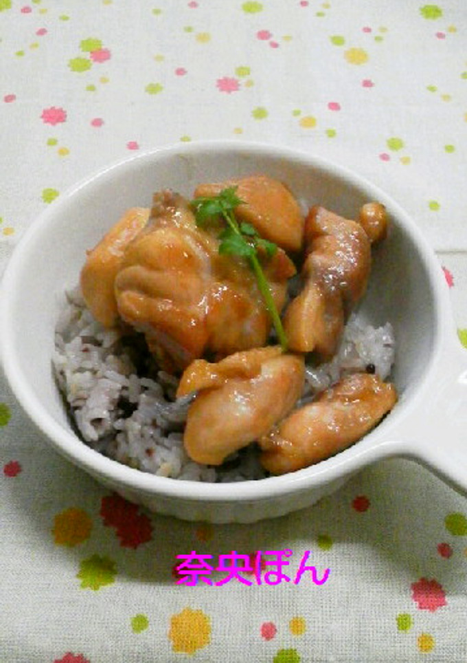簡単☆甘めの照り焼き丼-レシピのメイン写真