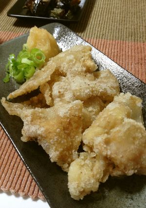 おうち居酒屋♪〜鶏皮の唐揚・おろしポン酢-レシピのメイン写真