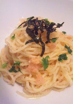明太子スパゲティ☆バターしょうゆ味☆-レシピのメイン写真