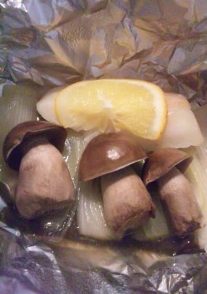 超簡単♪白身魚と本しめじホイル焼き-レシピのメイン写真