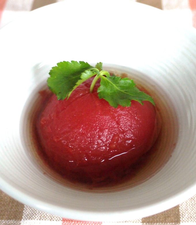 まるごとトマトの和風だし煮-レシピのメイン写真