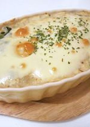 ほうれん草ときのこで豆腐グラタン-レシピのメイン写真