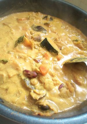 【食事療法】菊芋とかぼちゃの本格カレー♪-レシピのメイン写真