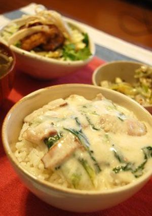 中華風クリーム丼-レシピのメイン写真