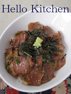 食べるラー油でちょこっとピリ辛鉄火丼-レシピのメイン写真