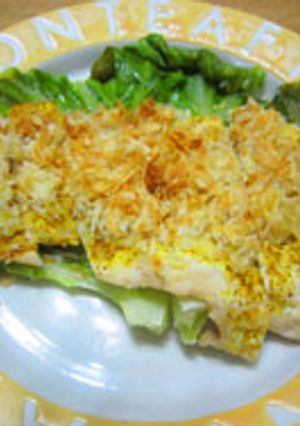 鶏胸肉のパン粉焼き-レシピのメイン写真