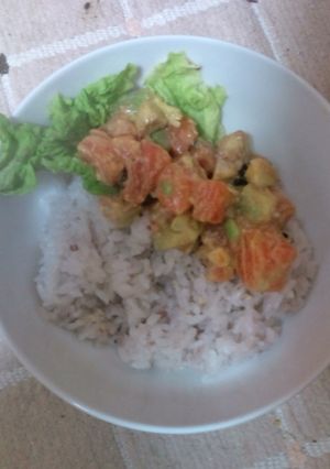 ｱﾎﾞｶﾄﾞｻｰﾓﾝｶﾌｪ風ﾗﾝﾁ-レシピのメイン写真