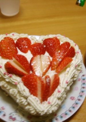 簡単！誕生日ケーキ-レシピのメイン写真