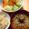 朝食に簡単★切り干しと丸い野菜のスープ
