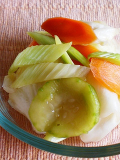柚子こしょう入り☆野菜の甘酢漬け-レシピのメイン写真
