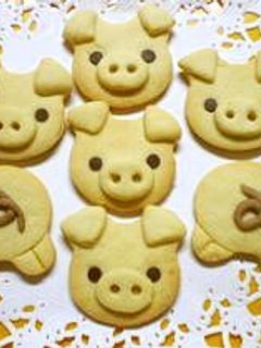 子供大喜び♪ぶたくん★クッキー★型抜き-レシピのメイン写真