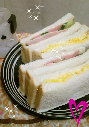 ★昔懐かし我が家のサンドイッチ★-レシピのメイン写真
