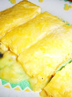 とろとろチーズ入り卵焼き-レシピのメイン写真