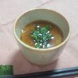 山いも豆腐のしょうがあん