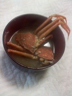 せいこ蟹の味噌汁-レシピのメイン写真