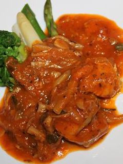 鶏肉のトマトソース煮込み~♪-レシピのメイン写真