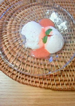 イチゴのババロア-レシピのメイン写真