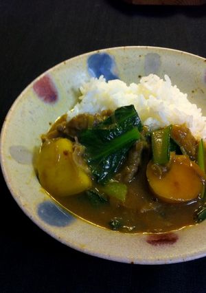 牛ごぼうカレー-レシピのメイン写真