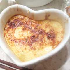 รูปของ 簡単＊山芋と豆腐のグラタン風