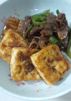オイスターソースで肉豆腐❤-レシピのメイン写真