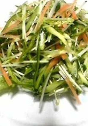 水菜のサラダ-レシピのメイン写真