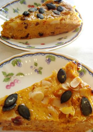 南瓜チーズカントリーケーキ-レシピのメイン写真