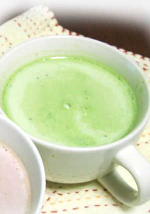 コクのある抹茶ラテでホッと一息☆-レシピのメイン写真