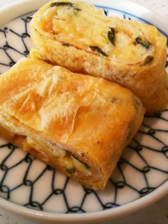 しらすとのりの卵焼き-レシピのメイン写真