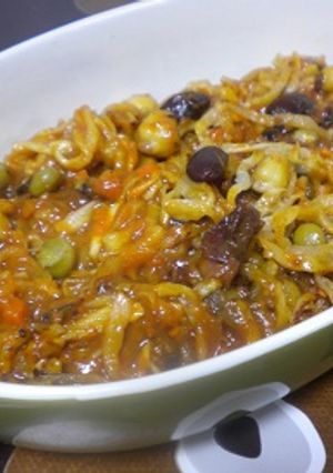 切干大根と豆のトマト煮-レシピのメイン写真