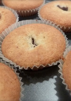 あずきのカップケーキ-レシピのメイン写真