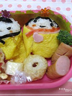 ひな祭り お弁当♪-レシピのメイン写真