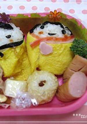 ひな祭り お弁当♪-レシピのメイン写真