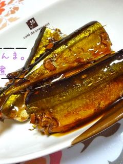 にんにく。さんまの甘辛煮-レシピのメイン写真