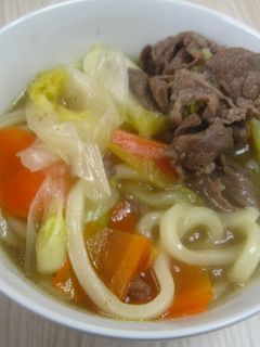 ヒガシマルで☆すき焼き風うどん☆-レシピのメイン写真
