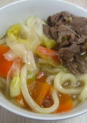 ヒガシマルで☆すき焼き風うどん☆-レシピのメイン写真