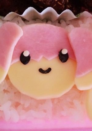 キャラ弁♪簡単ポケモン☆タブンネ-レシピのメイン写真