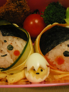 おひなさまお弁当♪-レシピのメイン写真