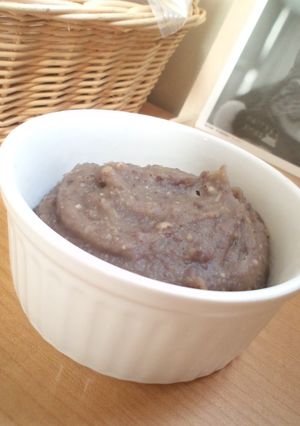 砂糖不使用のさつまいも小豆餡～こしあん～-レシピのメイン写真