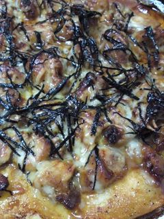 照り焼きチキンピザ-レシピのメイン写真