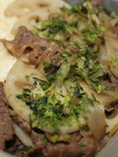 牛肉と根菜のきんぴら。-レシピのメイン写真