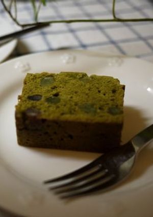 抹茶のバターケーキ♪甘納入り-レシピのメイン写真