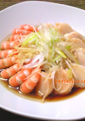 海老とホタテの中華風-レシピのメイン写真