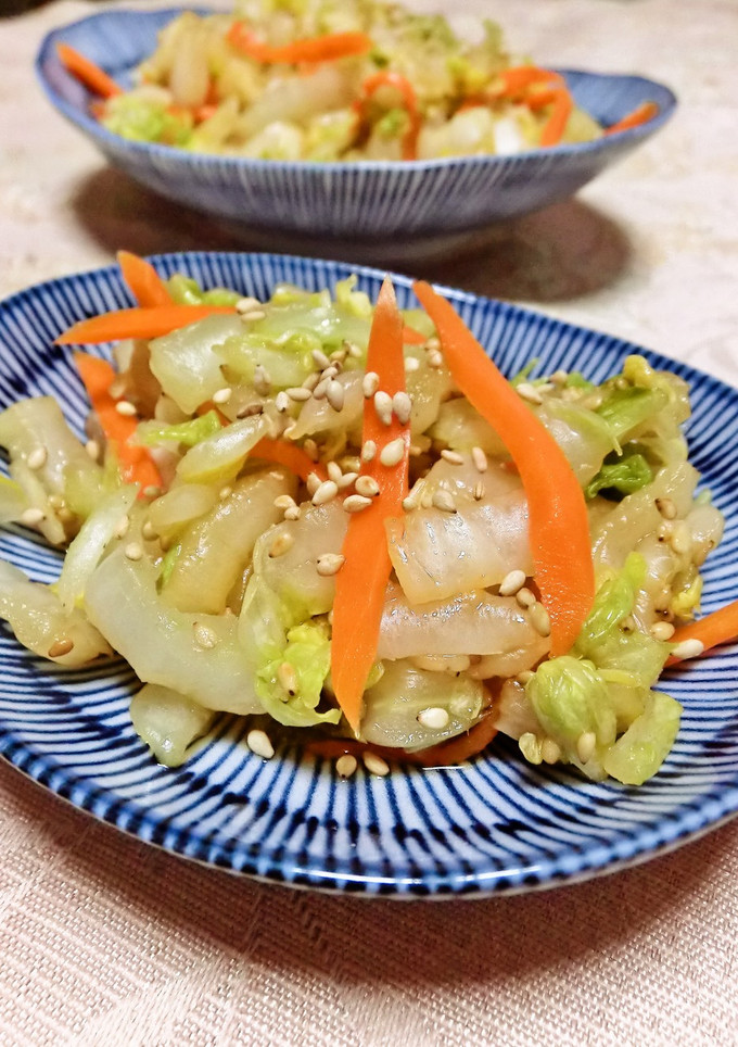 簡単！だしの素で和風白菜サラダ☆-レシピのメイン写真